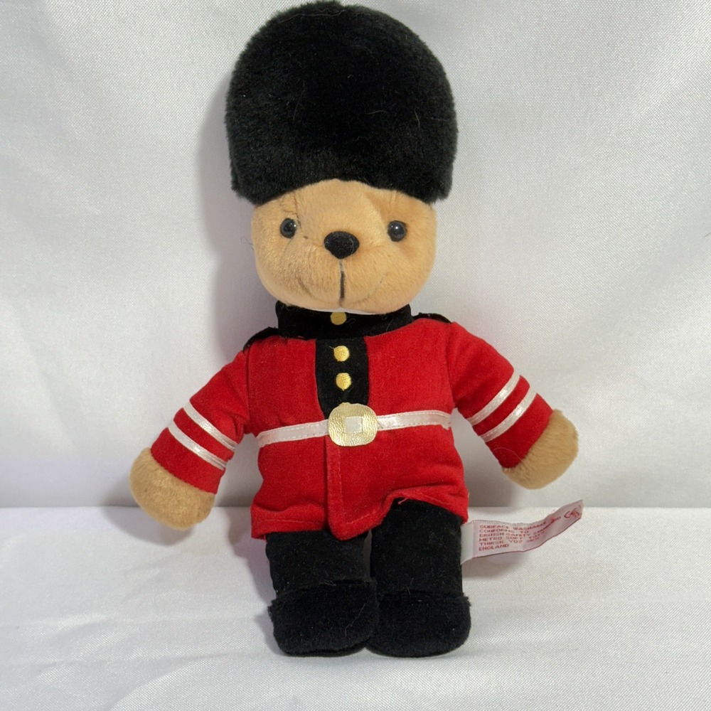 Vintage METRO‎ SOFT TOYS PLUSH UK BEAR BEEFEATER